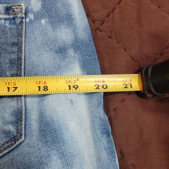 BadSeed Vintage custom reverse tie dye woman's shorts - size 14 - Picture 9 of 9